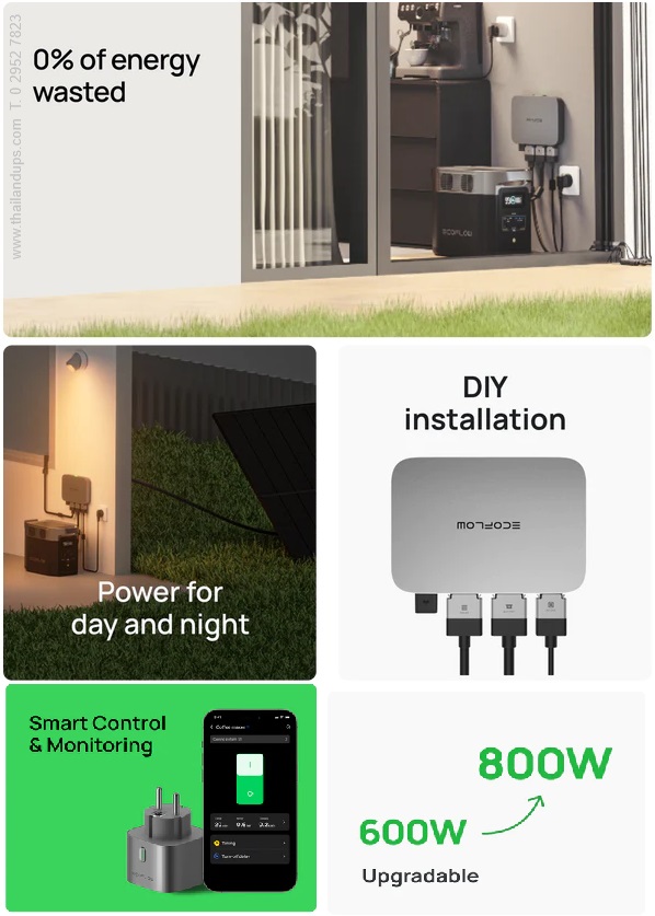 ECOFLOW POWER STREAM 800 Watts